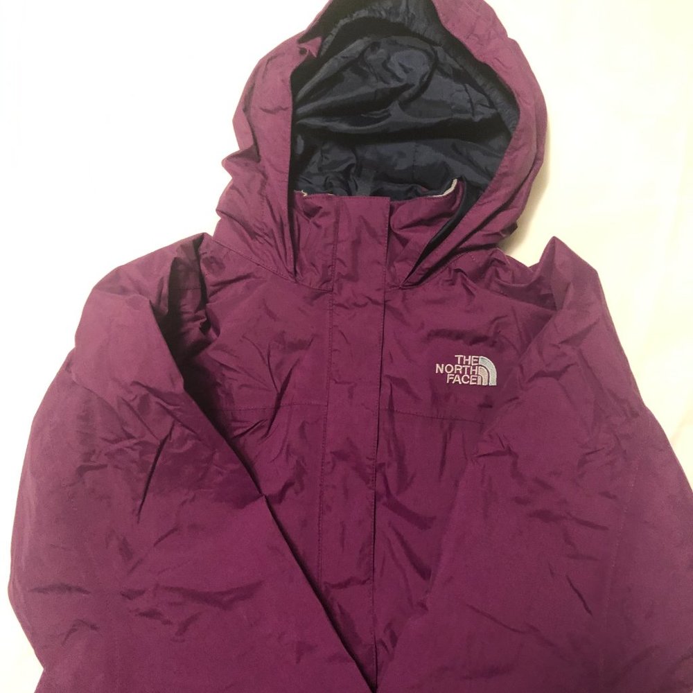 The North Face Rain Jacket Girls size Large (14/16) EUC - Picture 2 of 14